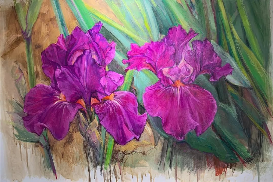 Maggie Schmidt-Mandell Workshop at Big Blue Gallery