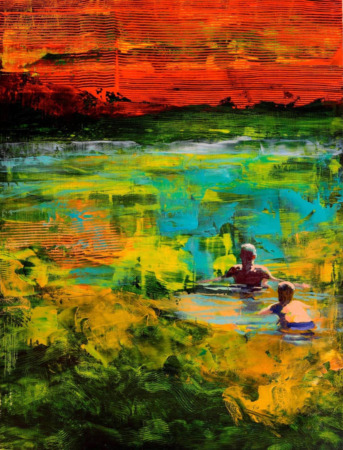 Painting by Eva McCauley