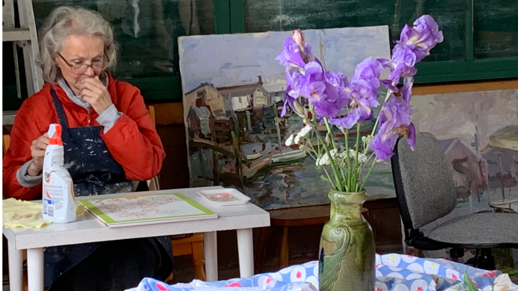Schoolhouse studio at Art’s Haven