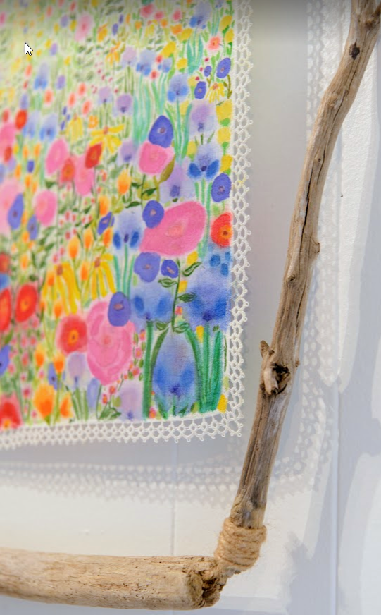 Textile artwork by Jessica Sheila
