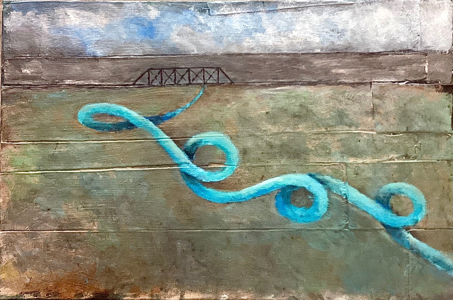 Artwork by Ray Mackie from Dreaming on the Outside